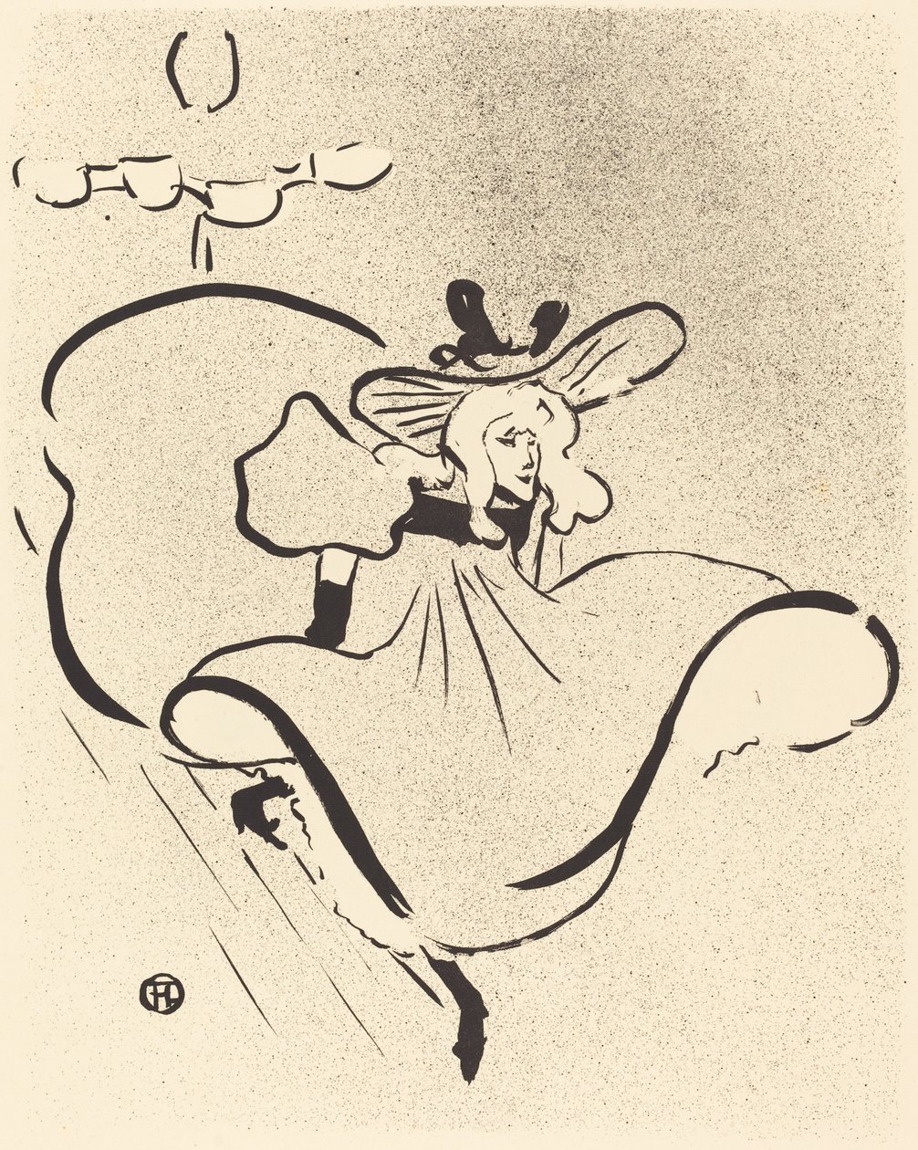 Jane Avril da Henri de Toulouse Lautrec