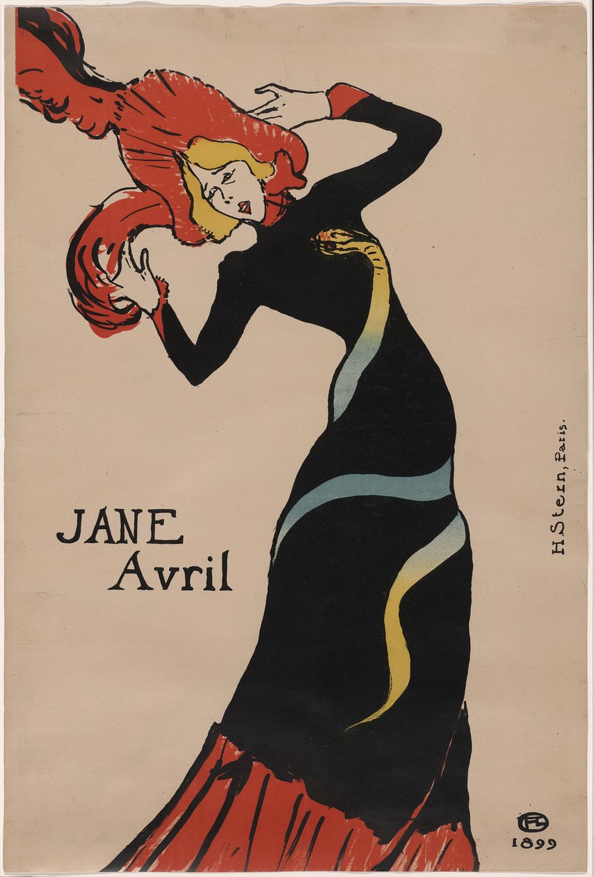 Jane Avril da Henri de Toulouse-Lautrec