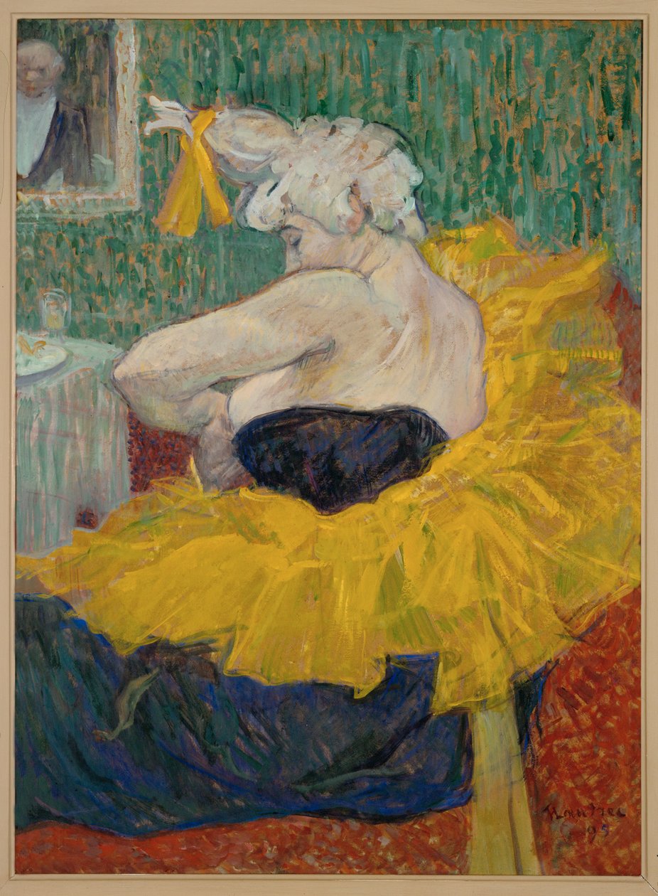 La clownessa Cha-U-Kao, attrice del Moulin Rouge ... da Henri de Toulouse-Lautrec