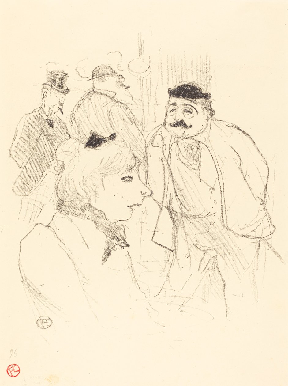 La Tige (Moulin-Rouge) da Henri de Toulouse Lautrec