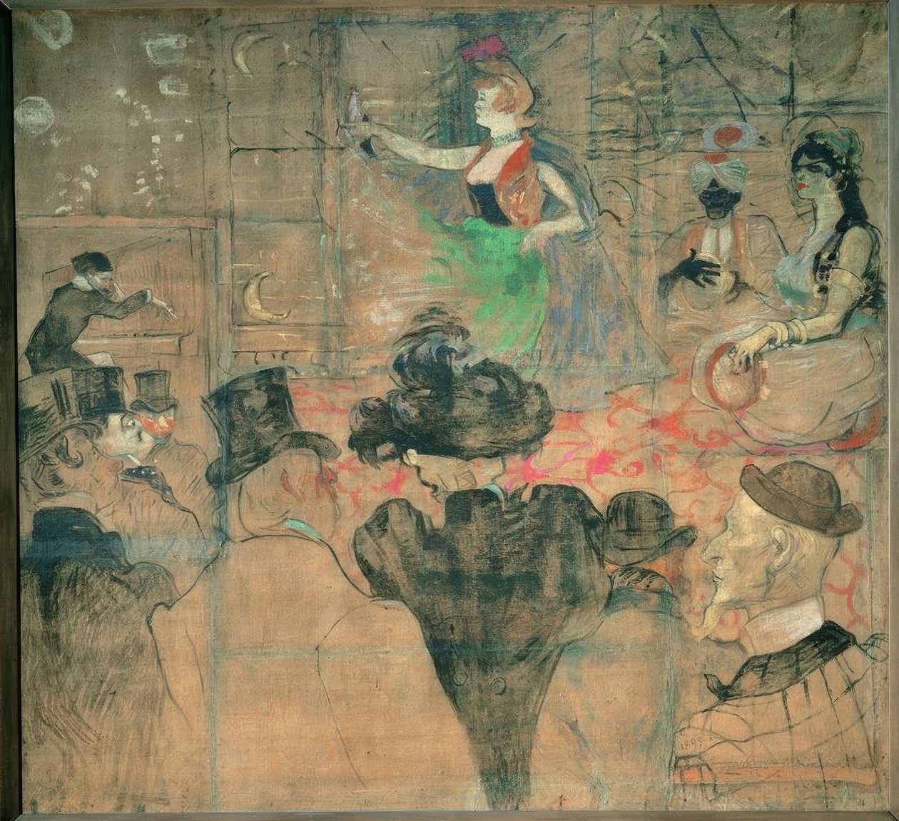 La danza moresca, o Le Almée da Henri de Toulouse Lautrec