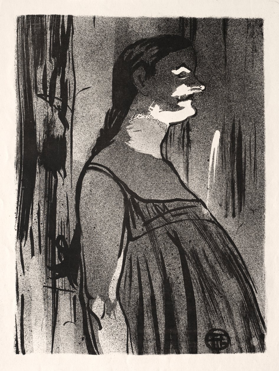 Le Café-concert: Mme. Abdala da Henri de Toulouse Lautrec
