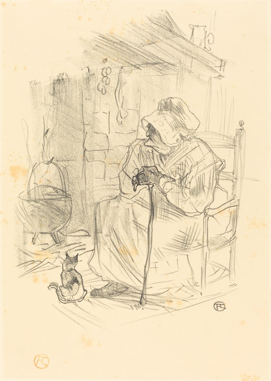 Il segreto da Henri de Toulouse Lautrec
