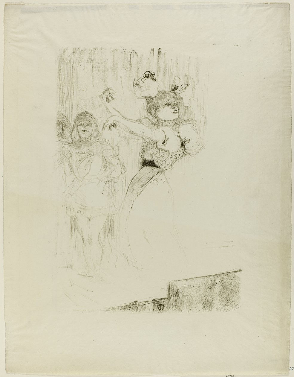Lender che Balla il Bolero in Chilpéric da Henri de Toulouse Lautrec