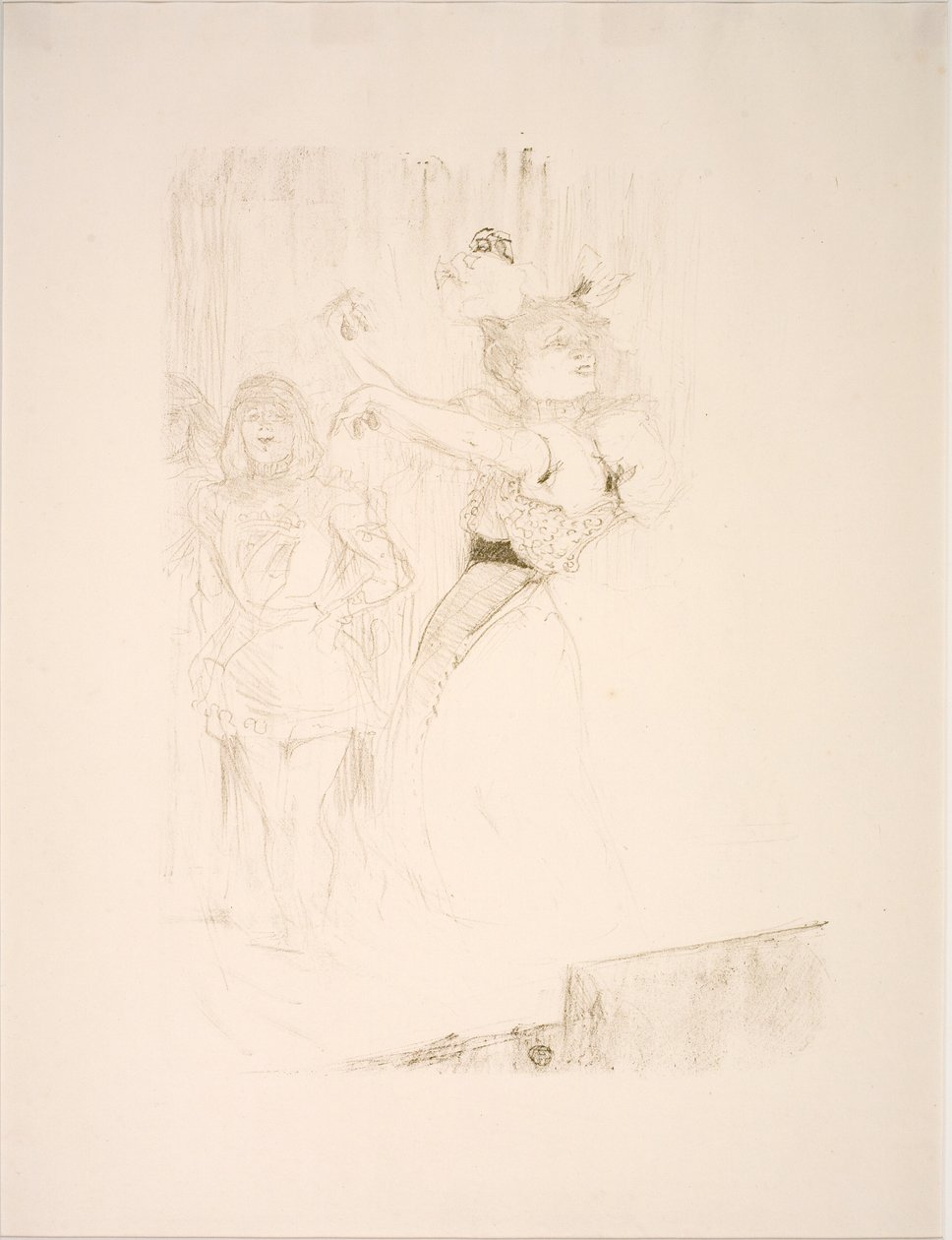 Lender che danza il passo del Bolero, in Chilpéric da Henri de Toulouse Lautrec