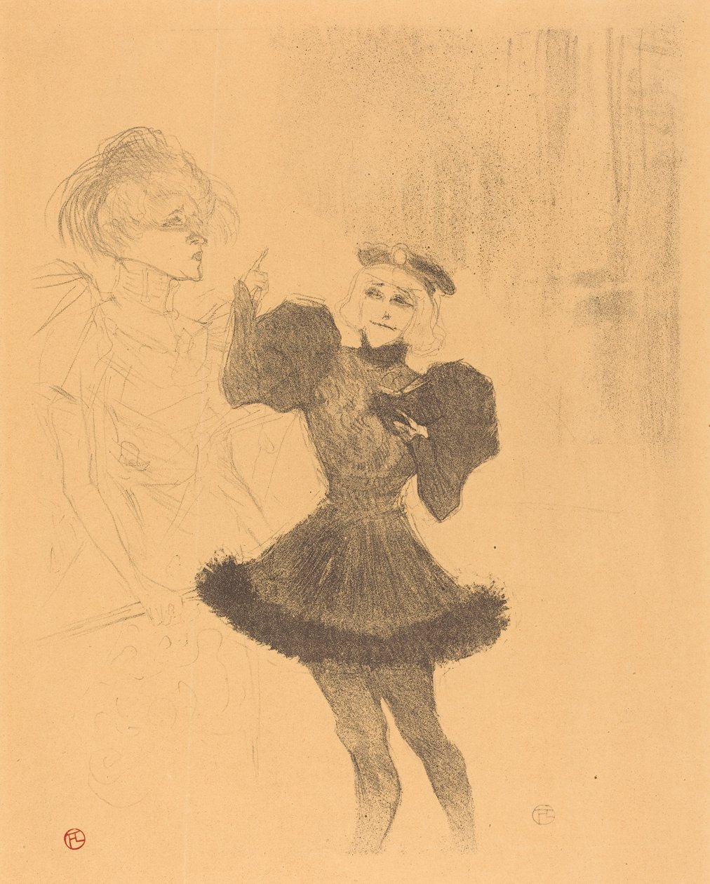 Lender e Lavalliere in "Le fils de l