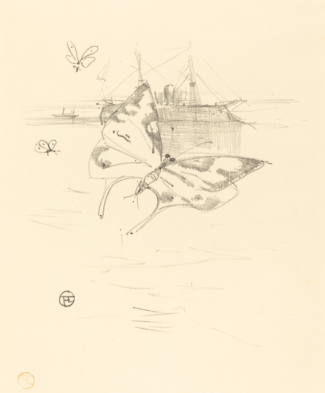Les papillons da Henri de Toulouse Lautrec