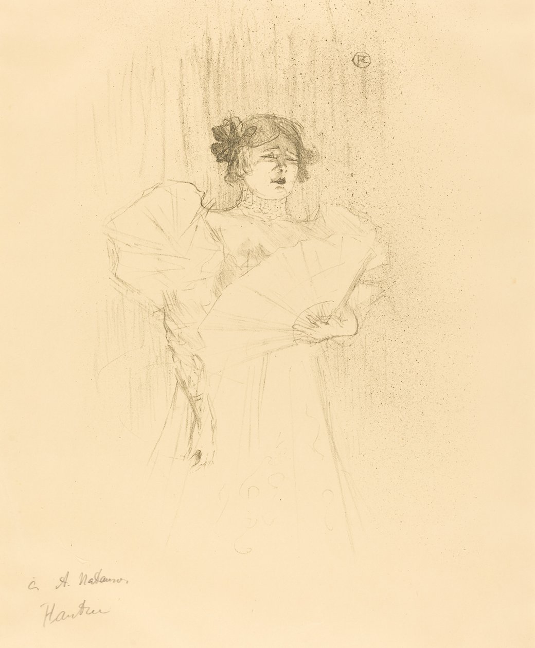 Luce Myres di fronte da Henri de Toulouse Lautrec