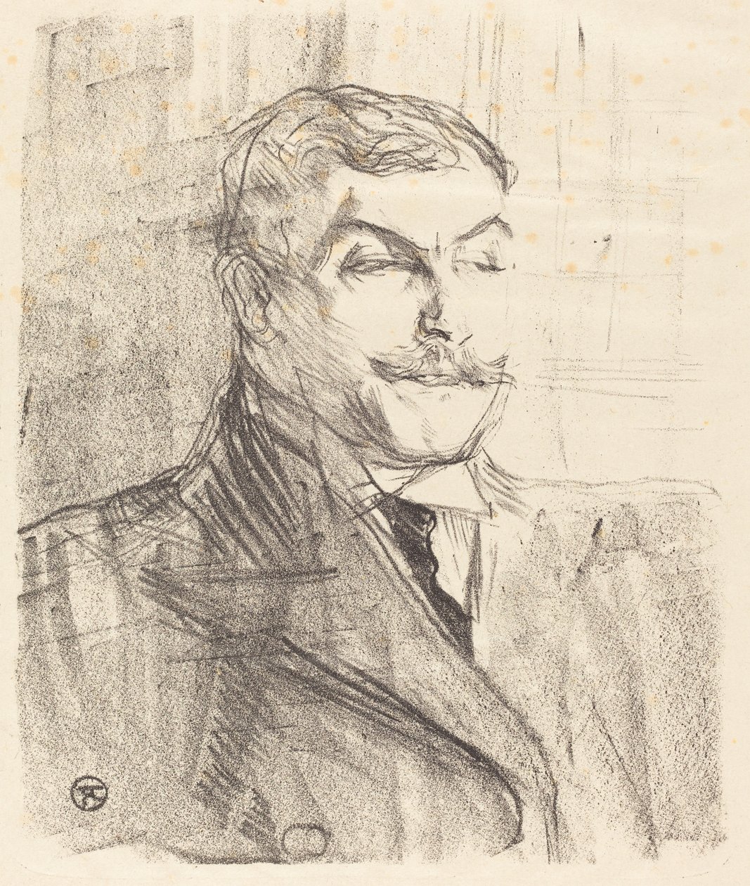 Lucien Guitry, 1896 da Henri de Toulouse Lautrec