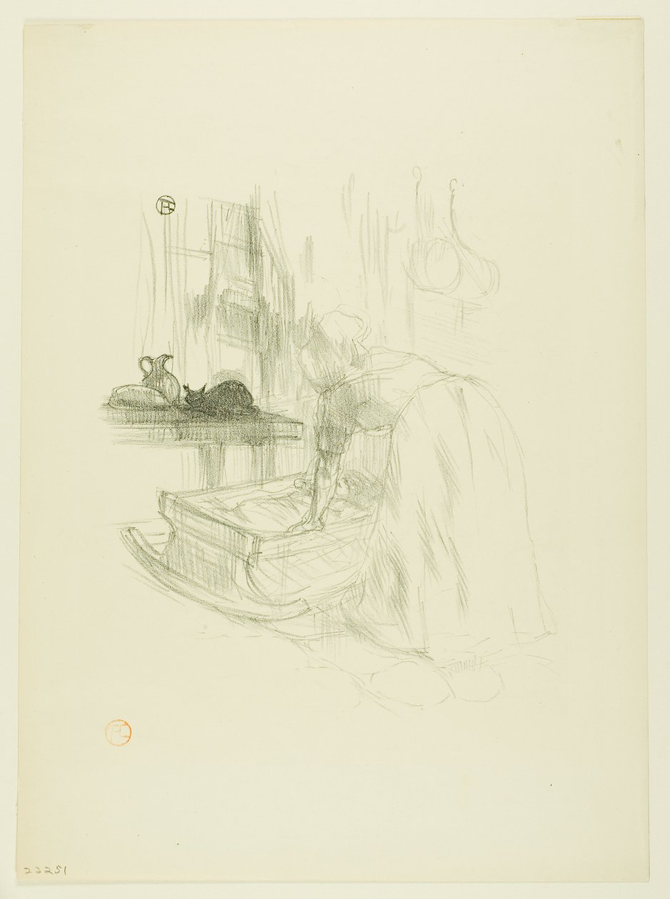Ninna nanna, da Mélodies de Désiré Dihau da Henri de Toulouse Lautrec