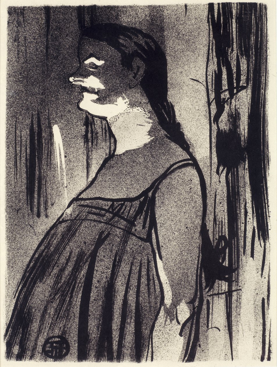 Madame Abdala, Tavola 6 dalla Serie Le Café Concert da Henri de Toulouse Lautrec