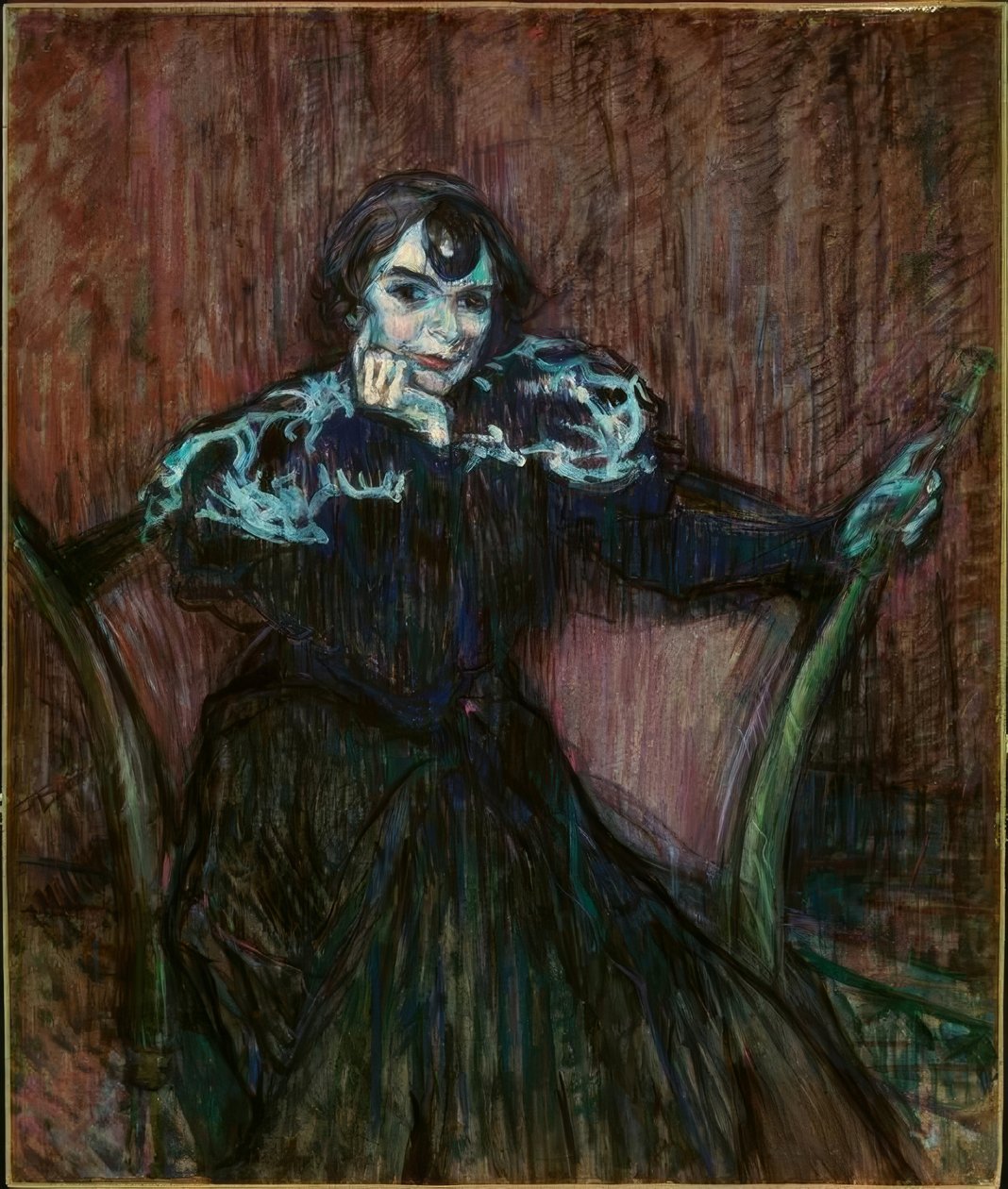 Madame Berthe Bady da Henri de Toulouse Lautrec