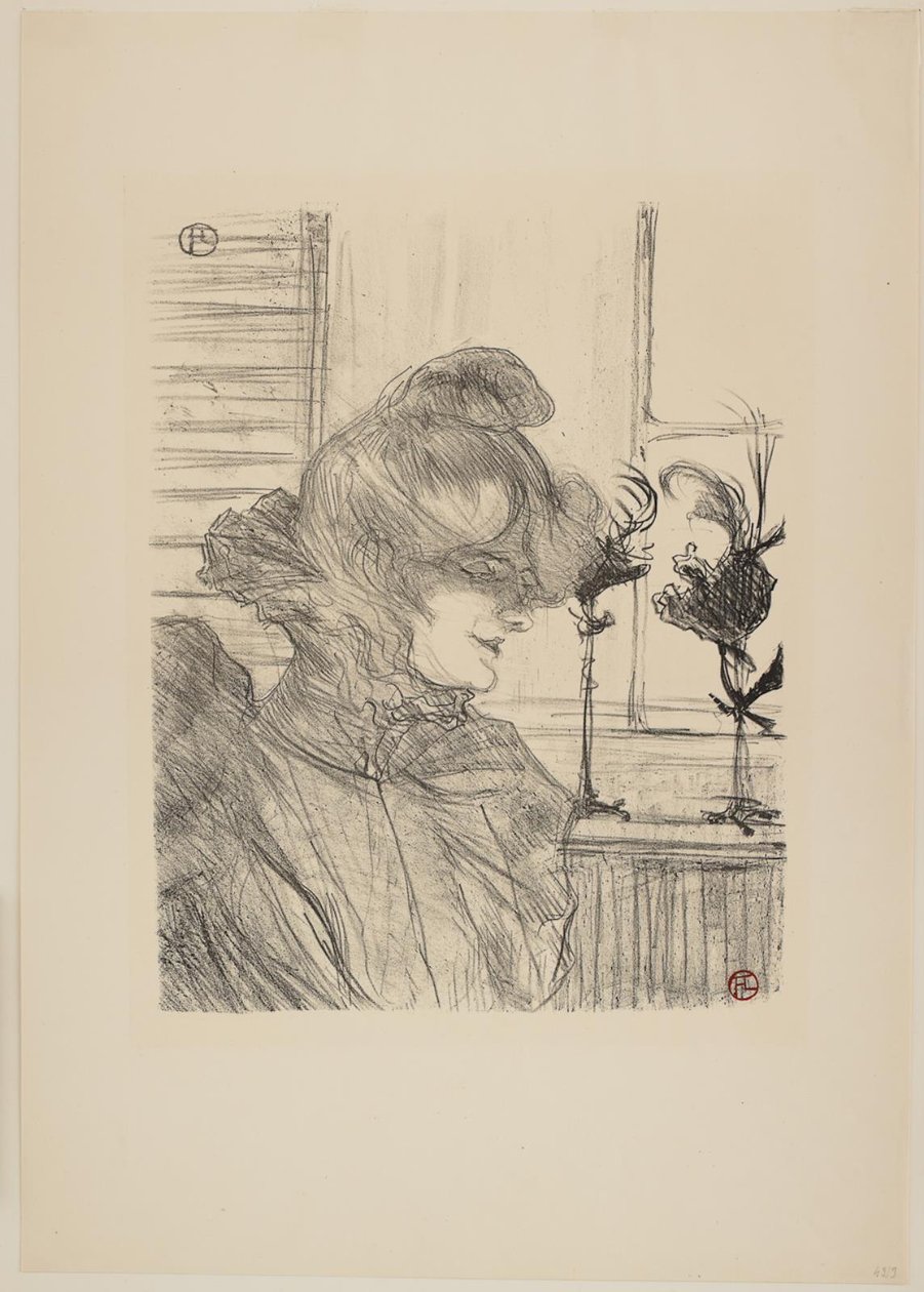 Madame Le Margoin, modista da Henri de Toulouse Lautrec