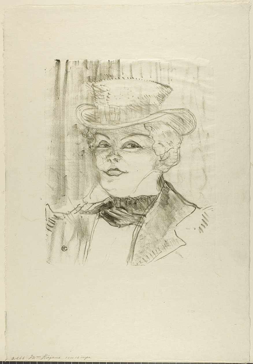 Madame Réjane da Henri de Toulouse Lautrec