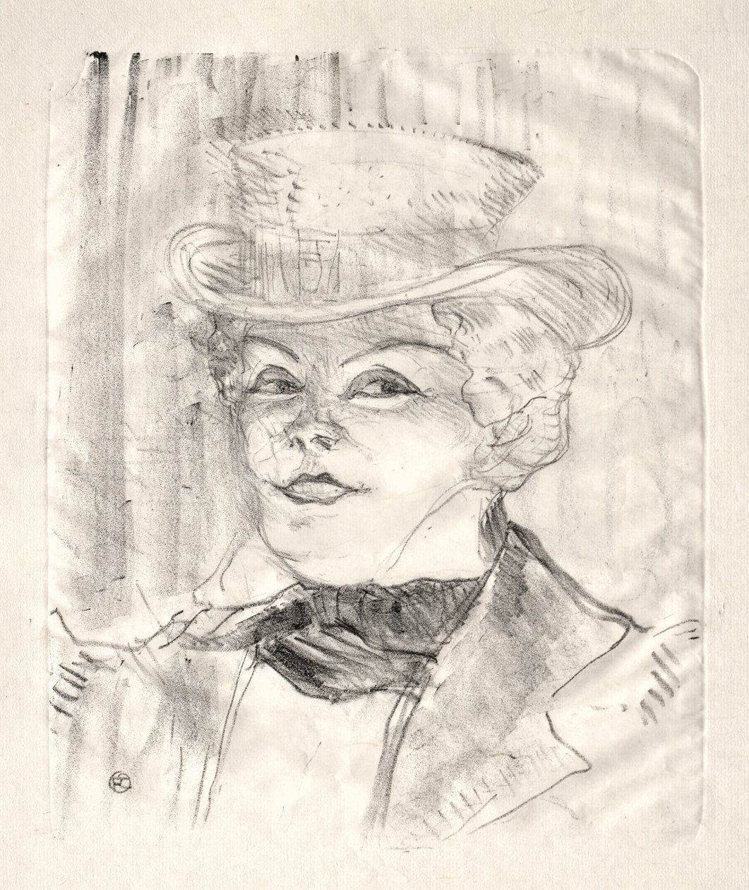 Madame Réjane, 1899 da Henri de Toulouse Lautrec