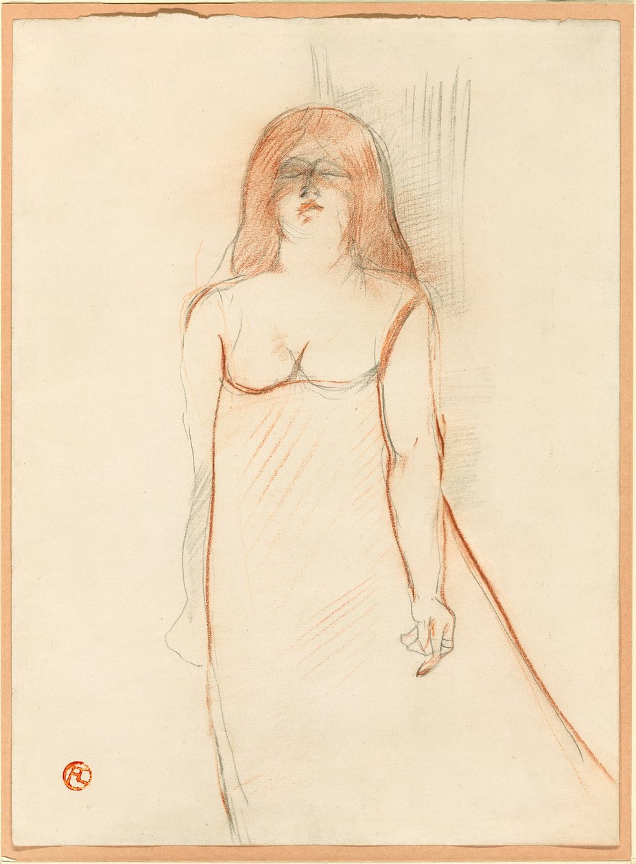 Mademoiselle Cocyte da Henri de Toulouse Lautrec
