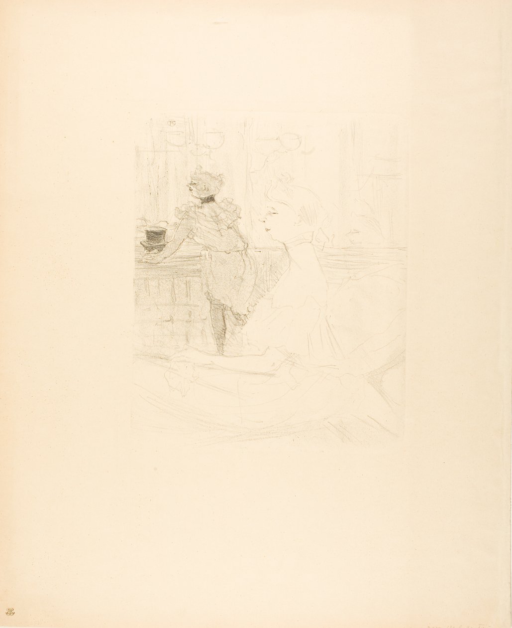 Mademoiselle Leconte da Henri de Toulouse Lautrec