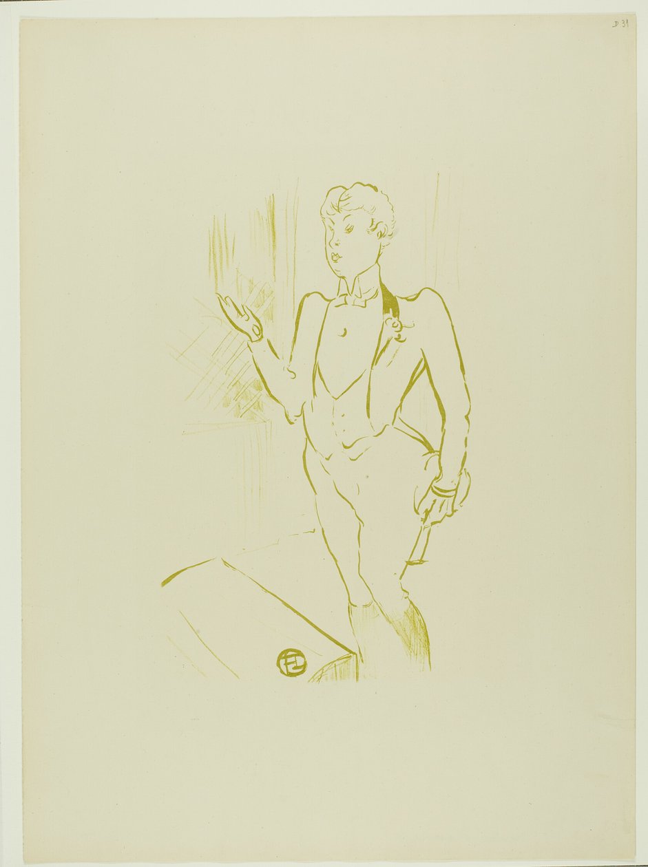 Mary Hamilton, da Le Café-Concert da Henri de Toulouse Lautrec