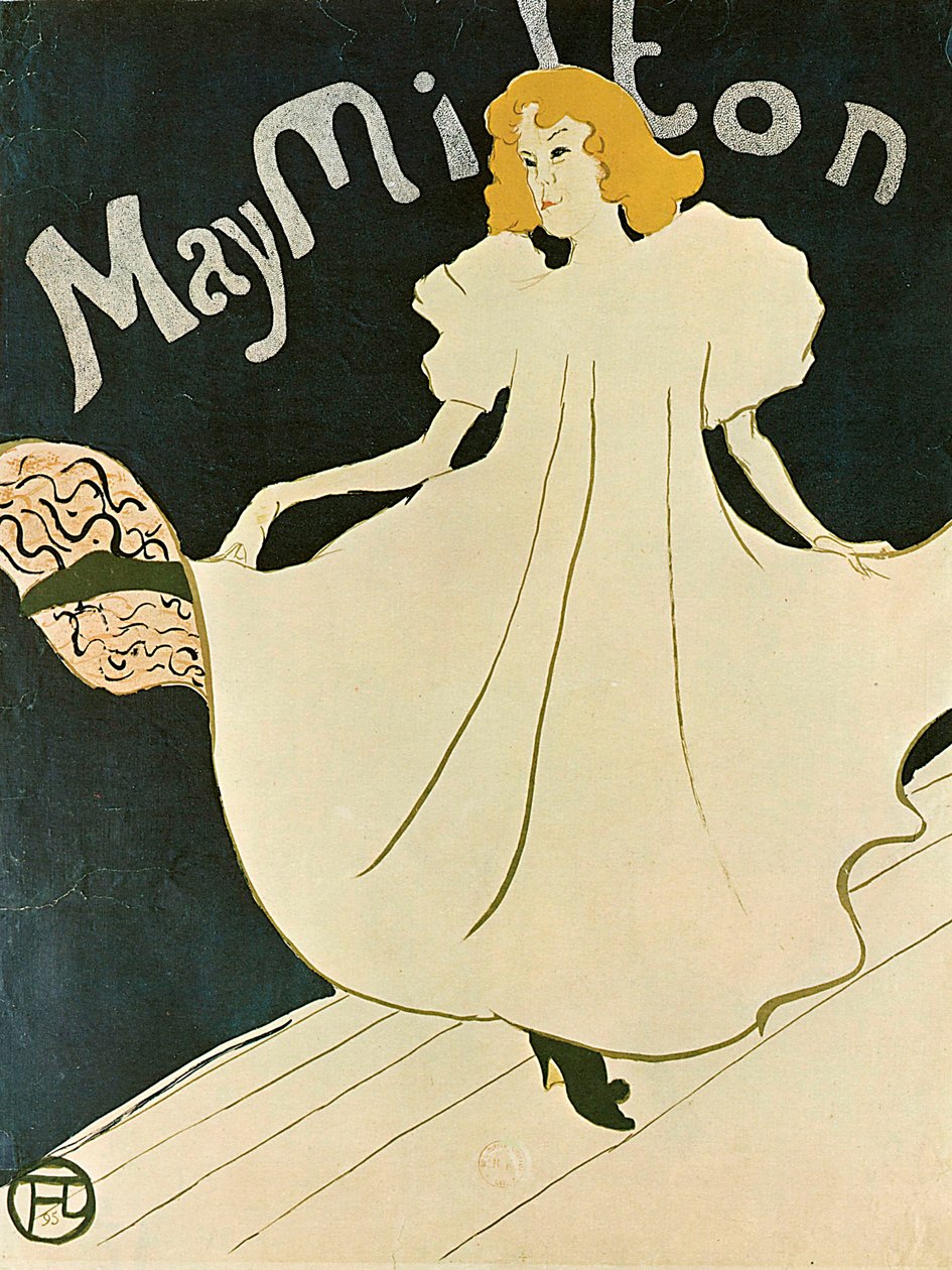 May Milton, 1895 da Henri de Toulouse Lautrec