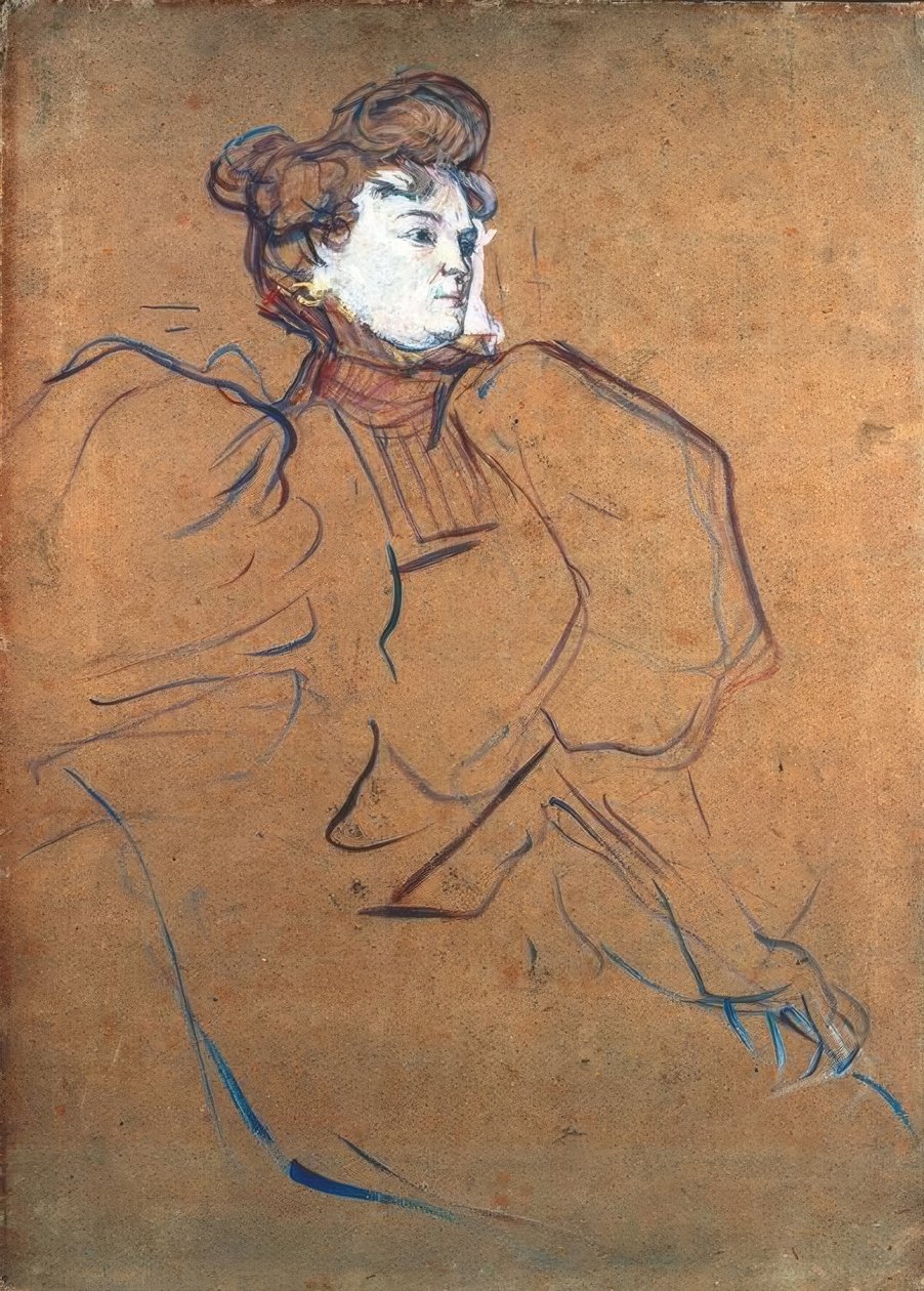 Misia Natanson da Henri de Toulouse Lautrec
