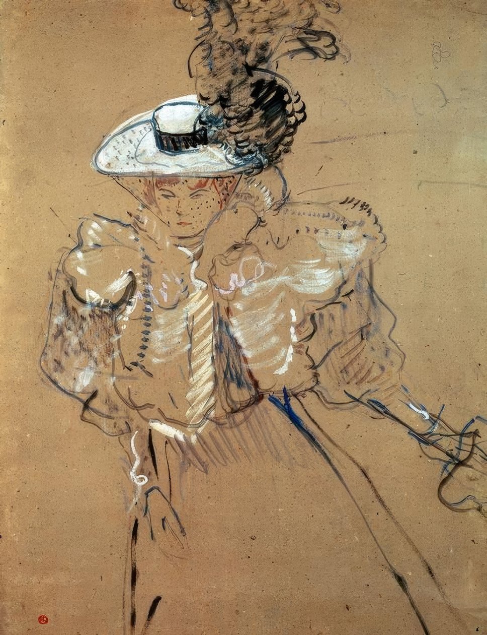Misia Natanson da Henri de Toulouse Lautrec