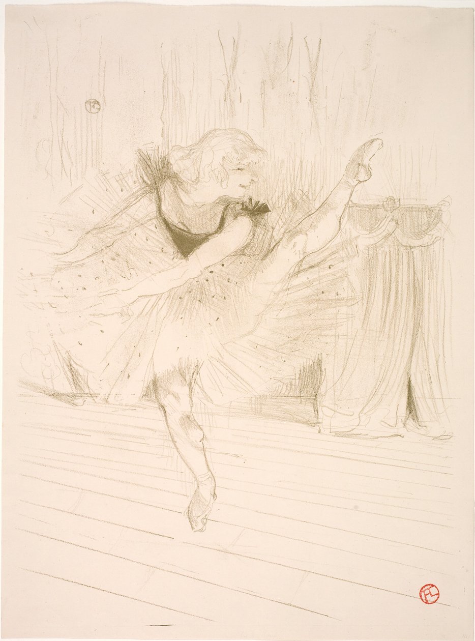 Miss Ida Heath, danzatrice inglese da Henri de Toulouse Lautrec