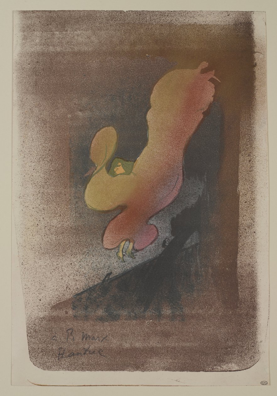 Miss Loïe Fuller, 1893 da Henri de Toulouse Lautrec