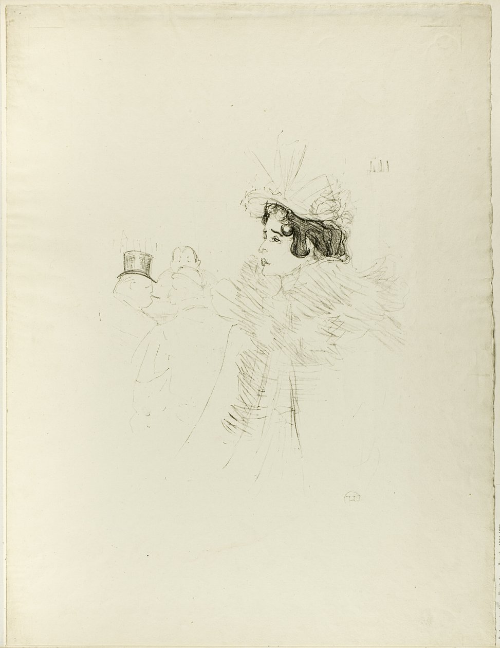 Miss May Belfort al Bar Achille da Henri de Toulouse Lautrec