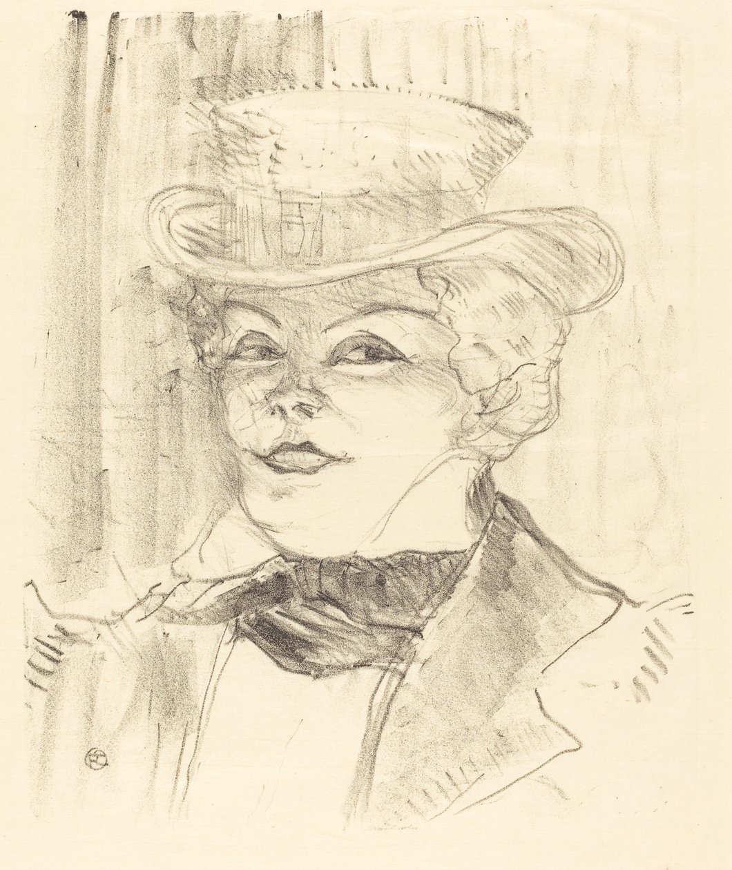 Mme. Réjane da Henri de Toulouse Lautrec