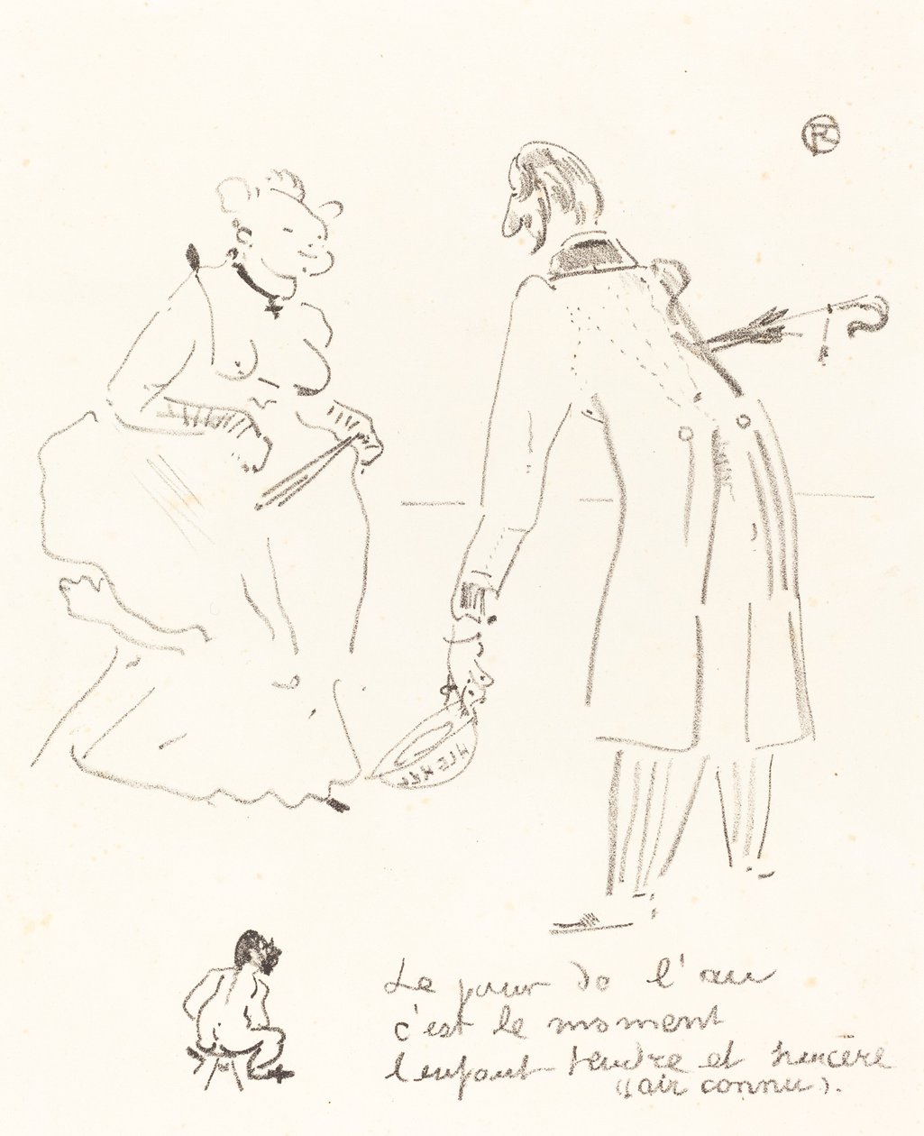 Saluto di Capodanno da Henri de Toulouse Lautrec