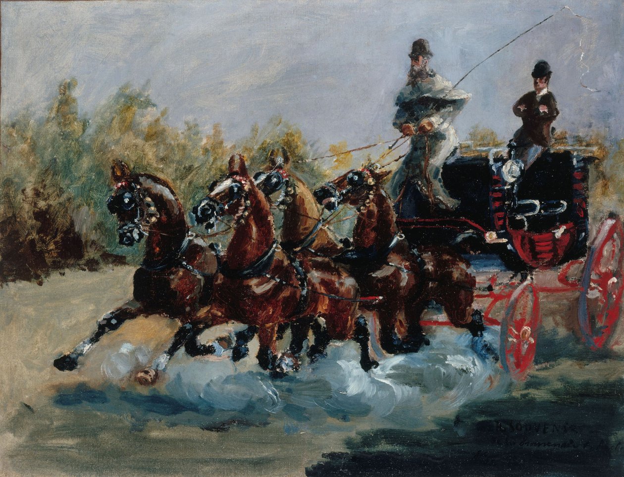 Nizza, sulla Promenade des Anglais da Henri de Toulouse Lautrec