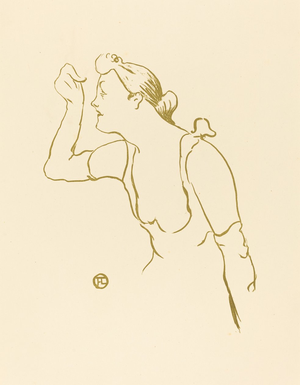 Paula Brébion da Henri de Toulouse Lautrec