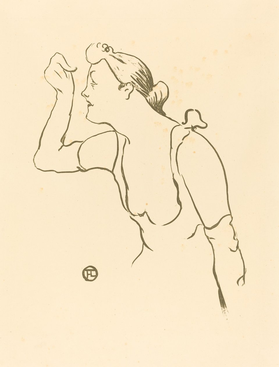 Paula Brébion da Henri de Toulouse Lautrec