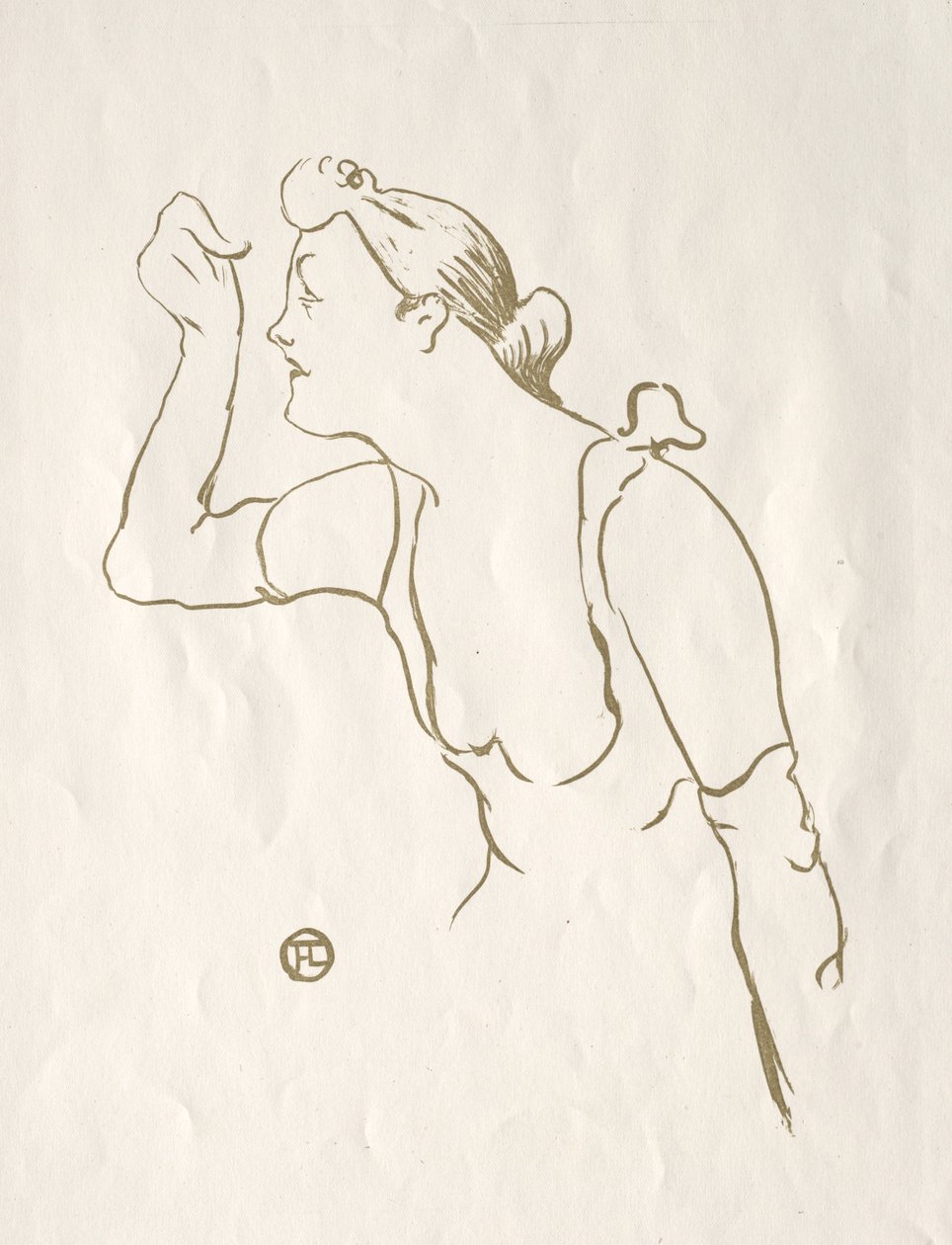 Paula Brébion da Henri de Toulouse Lautrec