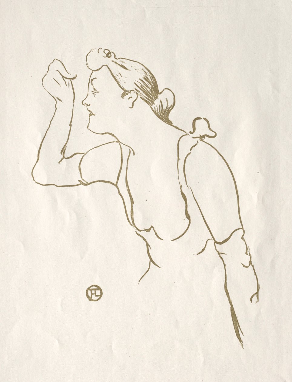 Paula Brébion da Henri de Toulouse Lautrec