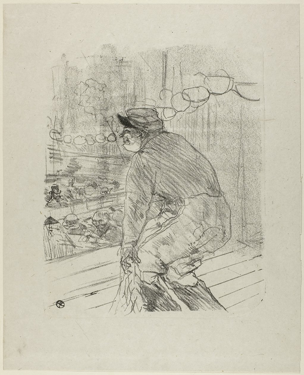 Polin, da Treize Lithographies da Henri de Toulouse Lautrec