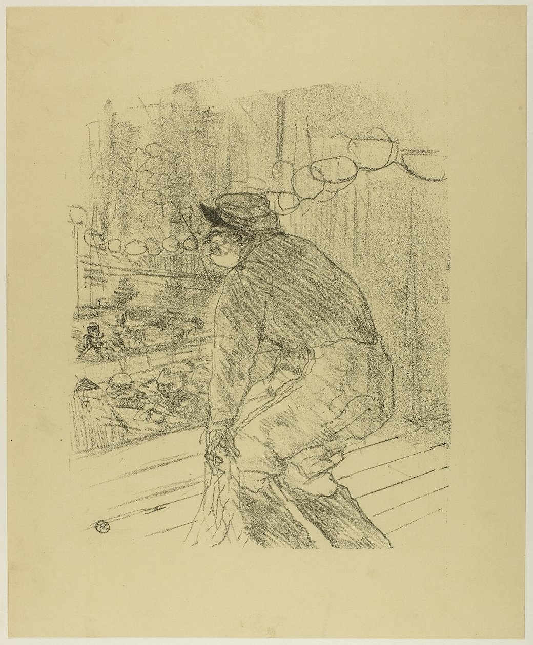 Polin, da Treize Lithographies da Henri de Toulouse Lautrec