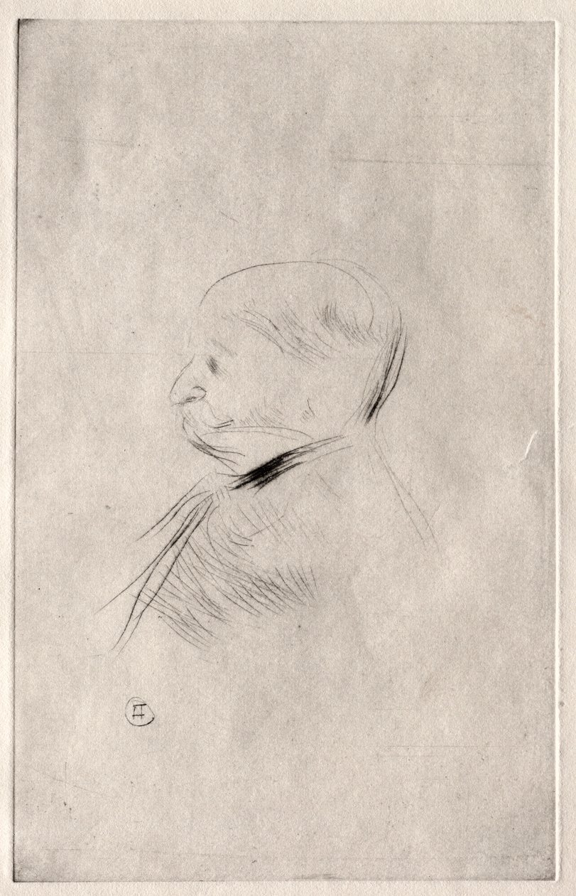 Ritratto di M. X., 1898 da Henri de Toulouse Lautrec