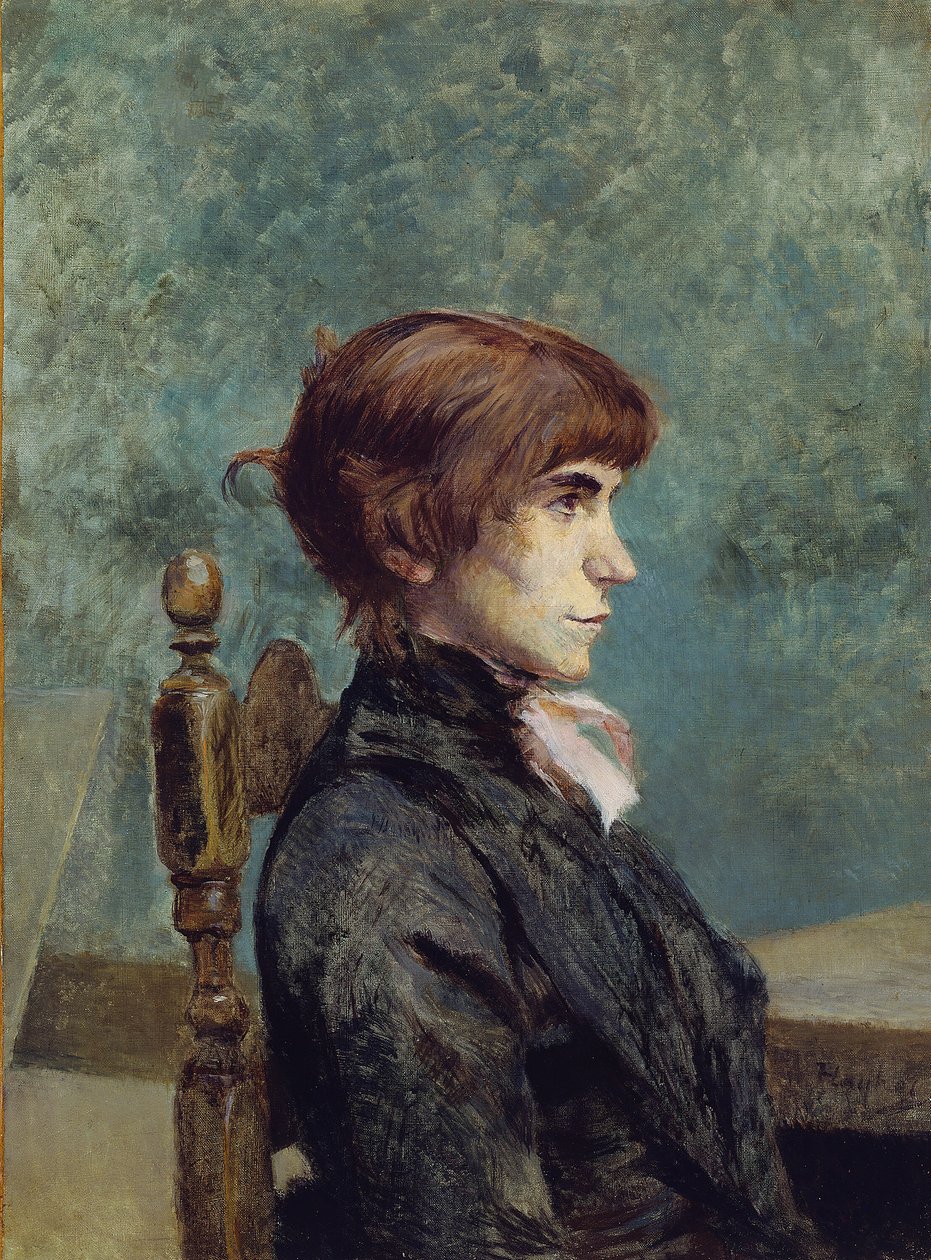 Ritratto di Jeanne Wenz da Henri de Toulouse-Lautrec