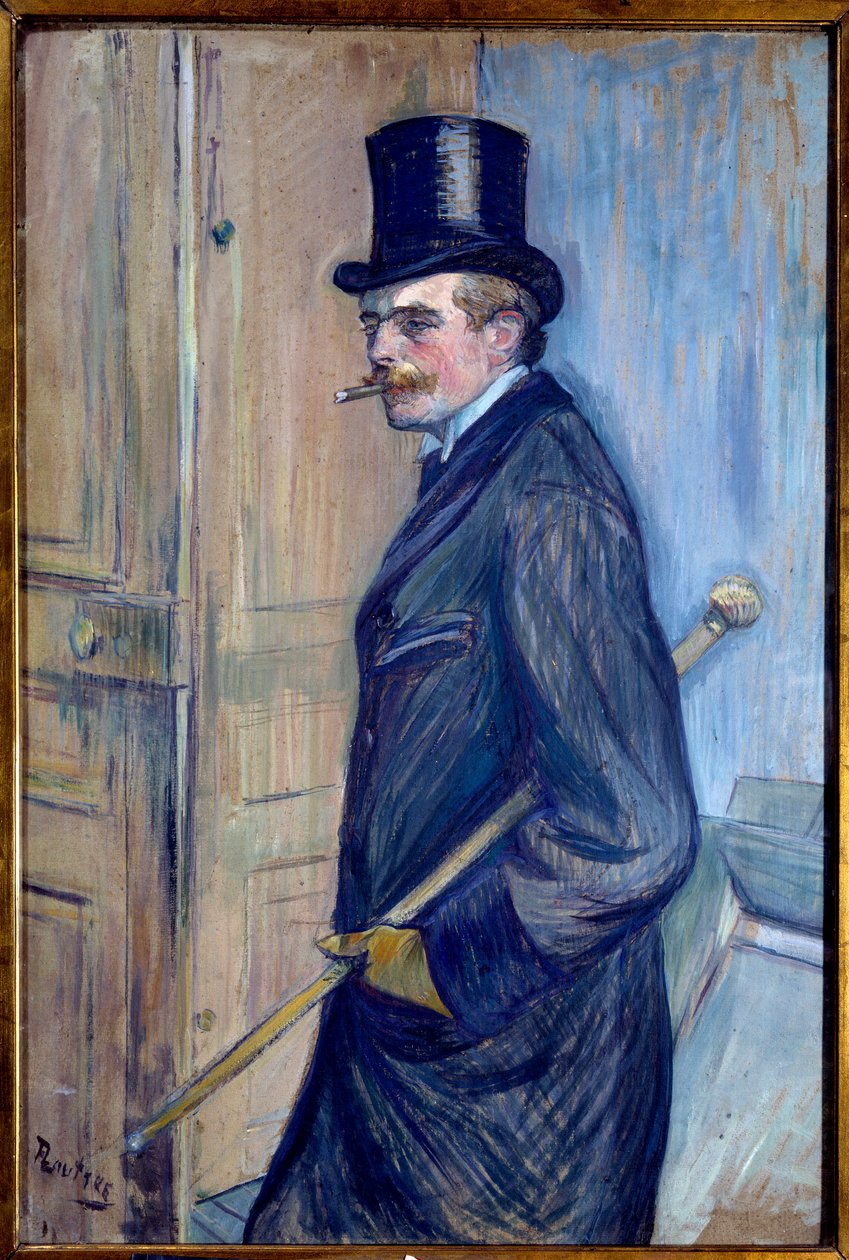 Ritratto di Louis Pascal (1864-1901) da Henri de Toulouse Lautrec