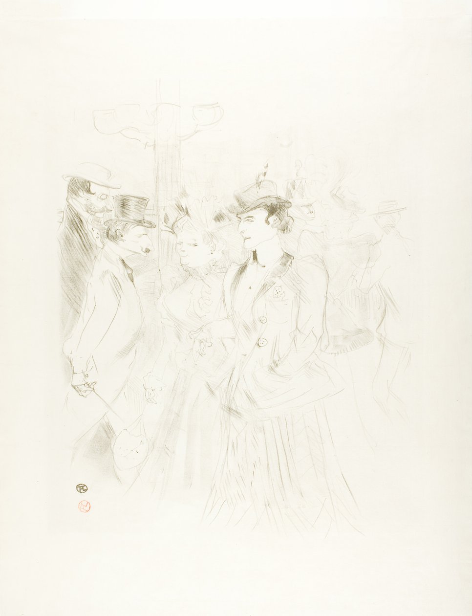 Passeggiata da Henri de Toulouse Lautrec