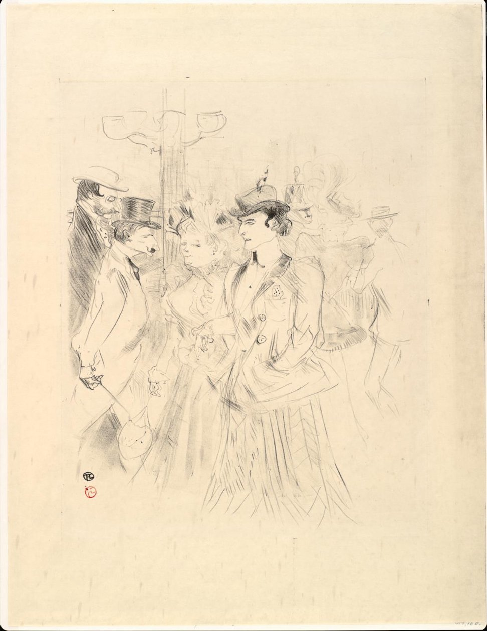 Passeggiata da Henri de Toulouse Lautrec
