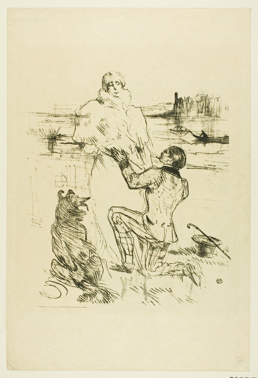 Proposta (prima tavola) da Henri de Toulouse Lautrec