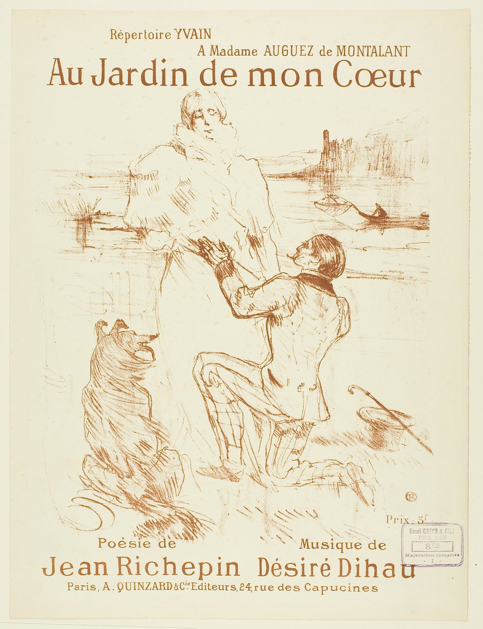 Proposta (prima tavola) da Henri de Toulouse Lautrec