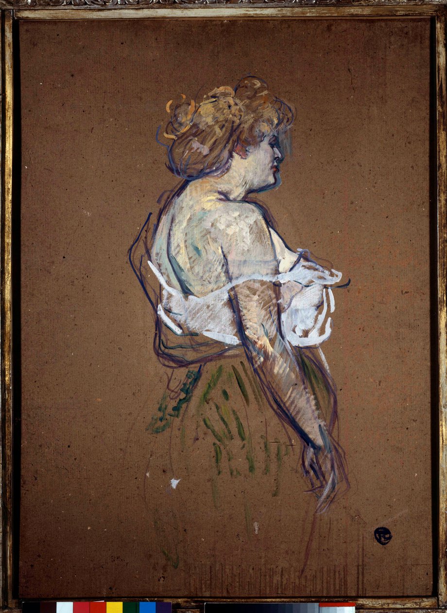 Prostituzione: Ritratto di Lucie Bellager da Henri de Toulouse Lautrec