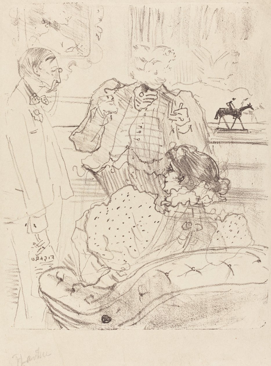 Rosmersholm, Le Gage, 1898 da Henri de Toulouse Lautrec