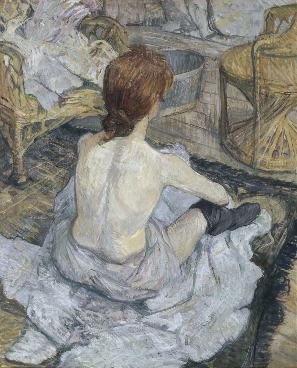 Rousse La Toilette, 1889 da Henri de Toulouse Lautrec