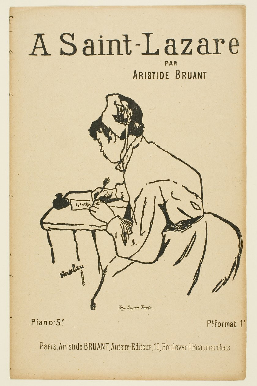 A Saint-Lazare da Henri de Toulouse Lautrec