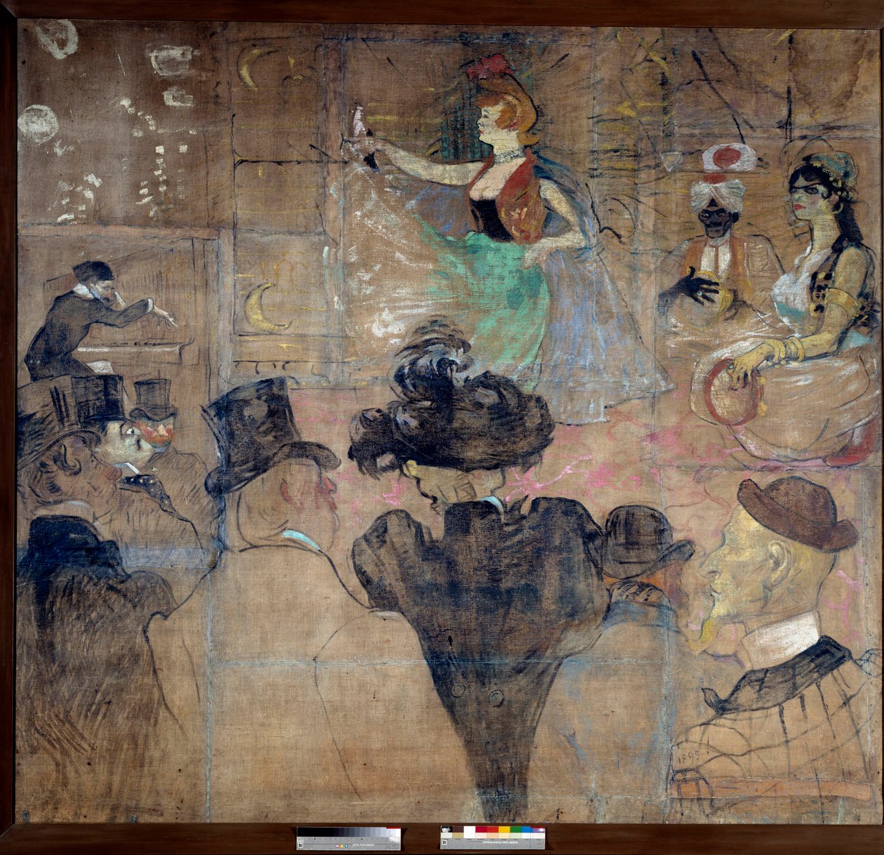 Insegna per la casa della Goulue (Weber Louise detta La Goulue) da Henri de Toulouse Lautrec