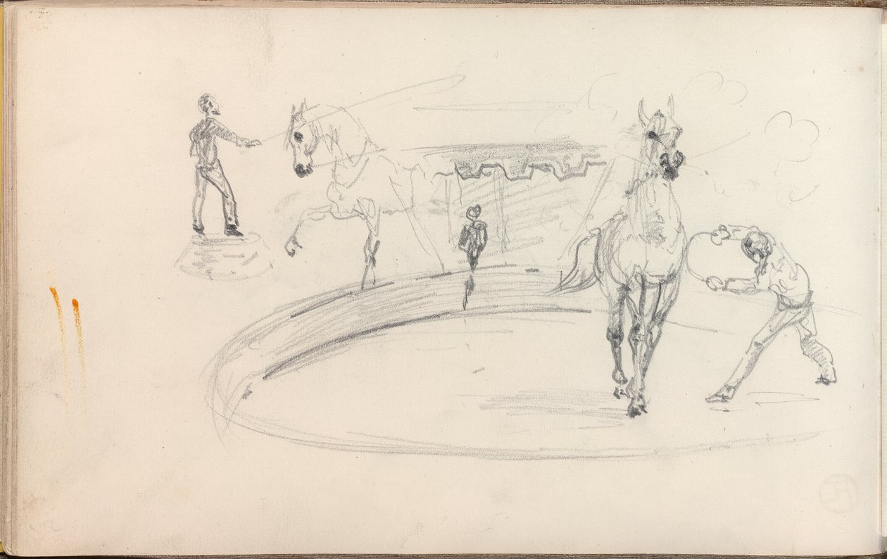 Album di schizzi, 1880 da Henri de Toulouse Lautrec